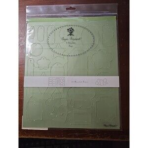 Paper Bouquet 2 Templates Tags 28 Sizes for Crafts Scrapbook NEW